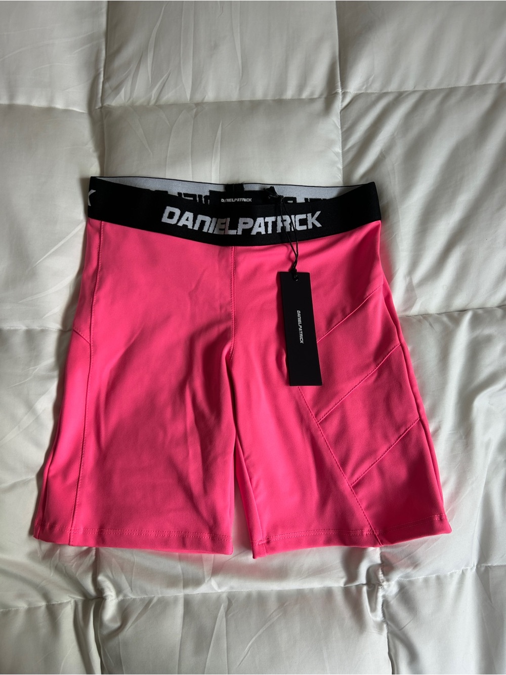 daniel patrick Hot Pink Women’s Performance Shorts with logo